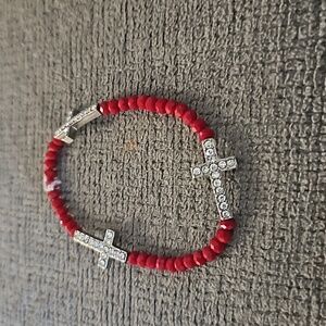 Red Cross bracelet